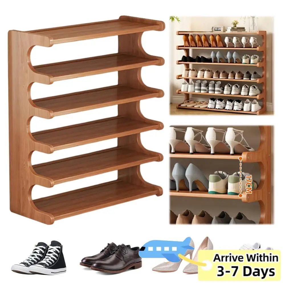 Деревянная подставка для обуви, 6-ярусная полка для демонстрации обуви, многофункциональный органайзер для обуви для гостиной
Деревянная подставка для обуви, 6-ярусная полка для демонстрации обуви, многофункциональный органайзер для обуви для гостиной