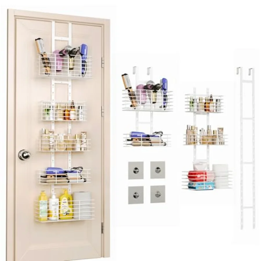 Over The Door Organizer Bathroom Shelves Hair Tool Organizer - Hair Dryer Holder Adjustable Height DIY Bathroom Storage Shelf W
Over The Door Organizer Bathroom Shelves Hair Tool Organizer - Hair Dryer Holder Adjustable Height DIY Bathroom Storage Shelf W