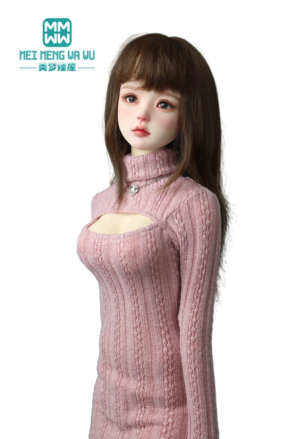 Подходит для куклы BJD 1/3, одежда, игрушки, шарнирная кукла, модное платье-свитер розового, серого, черного цвета
Подходит для куклы BJD 1/3, одежда, игрушки, шарнирная кукла, модное платье-свитер розового, серого, черного цвета