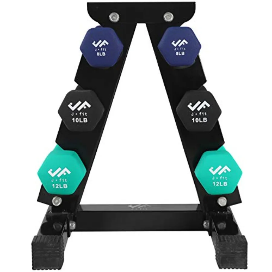 Dumbbell Pairs or Sets Neoprene Vinyl Coated Hand Weights for Home Gym Strength Training Aerobics Cardio Exercise and Fitness
Dumbbell Pairs or Sets Neoprene Vinyl Coated Hand Weights for Home Gym Strength Training Aerobics Cardio Exercise and Fitness