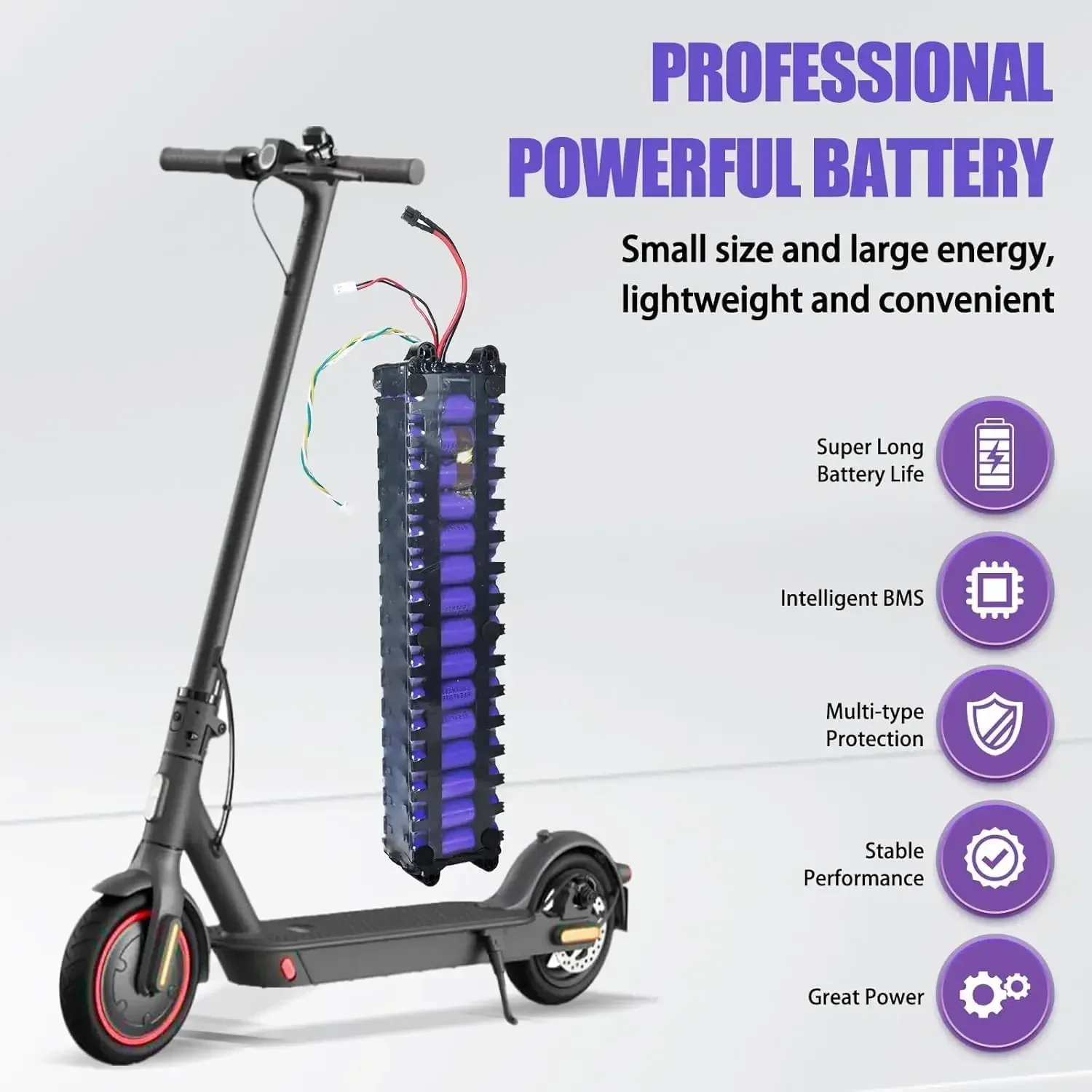 10S3P 36V 7.8Ah/10Ah for M356 electric scooter Battery Pack m365 battery 18650 battery with Waterproof Bluetooth Communicatio.
10S3P 36V 7.8Ah/10Ah for M356 electric scooter Battery Pack m365 battery 18650 battery with Waterproof Bluetooth Communicatio.