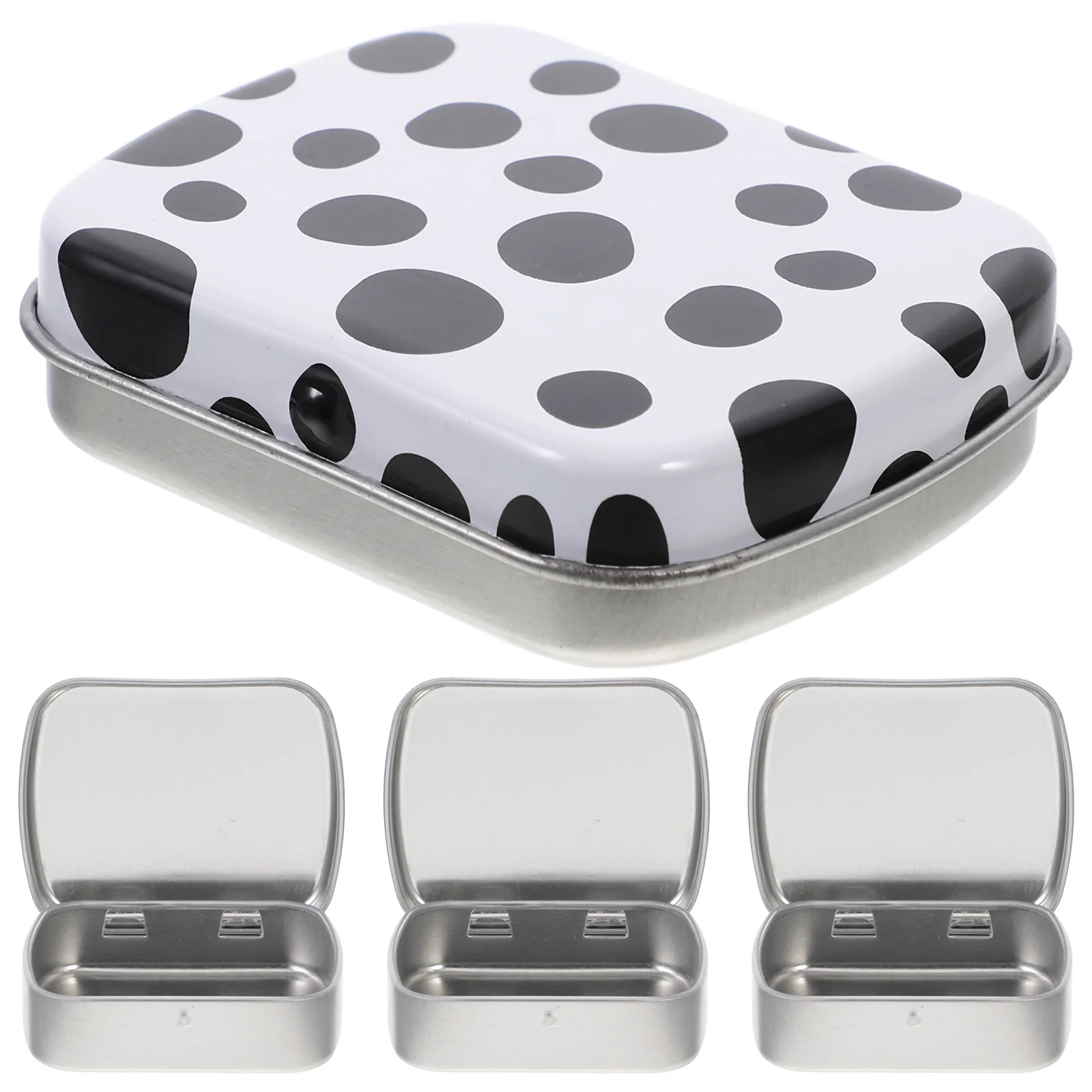 4Pcs Cute Cow Themed Metal Tin Box Set Functional and Decorative Storage for Small Items with Lid Ideal for Gifting and Display
4Pcs Cute Cow Themed Metal Tin Box Set Functional and Decorative Storage for Small Items with Lid Ideal for Gifting and Display