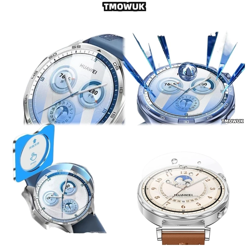For Huawei Watch GT5 GT4 GT3 GT2 Pro GT - Shatterproof Tempered Glass, 9H Hardness 46mm 41mm
For Huawei Watch GT5 GT4 GT3 GT2 Pro GT - Shatterproof Tempered Glass, 9H Hardness 46mm 41mm