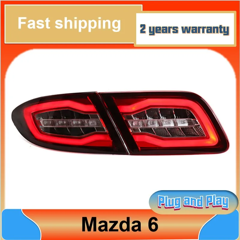 Car Styling for Mazda 6 Taillights 2004-2013 Mazda 6 Rear Light Rear DRL Fog Brake Turn Signal Reversing
Car Styling for Mazda 6 Taillights 2004-2013 Mazda 6 Rear Light Rear DRL Fog Brake Turn Signal Reversing