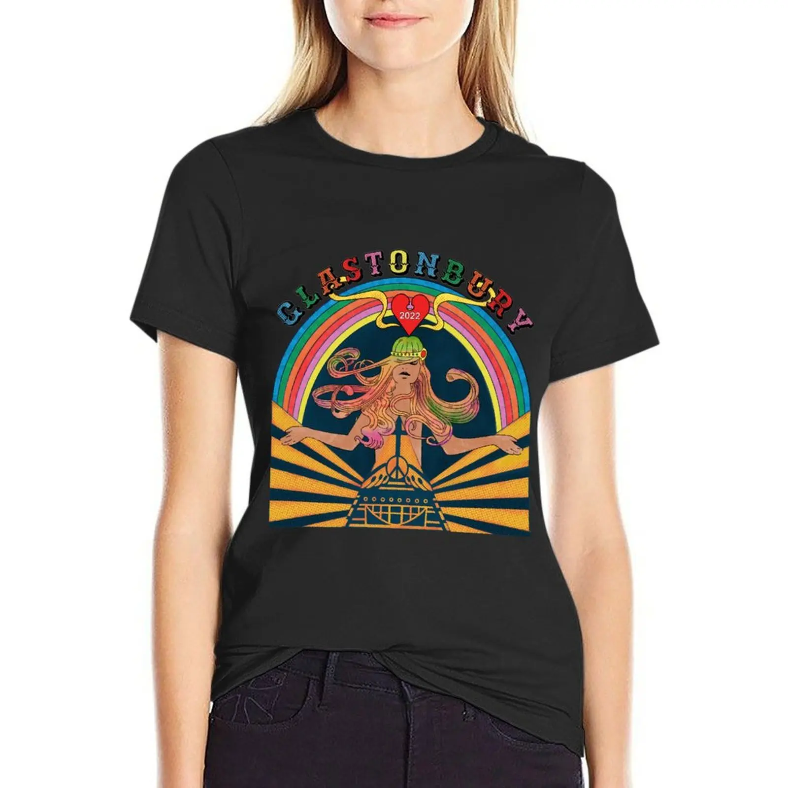 Glastonbury Music Festival 2022 T-Shirt Short sleeve tee hippie clothes aesthetic clothes female clothes for woman
Glastonbury Music Festival 2022 T-Shirt Short sleeve tee hippie clothes aesthetic clothes female clothes for woman