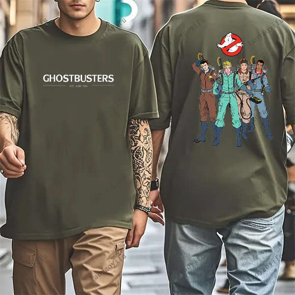 Men's T-Shirt Ghostbuster Vintage Distressed No Ghost Logo Retro Movie Cotton Tees Funny Round Neck Clothing Gift Idea T Shirts
Men's T-Shirt Ghostbuster Vintage Distressed No Ghost Logo Retro Movie Cotton Tees Funny Round Neck Clothing Gift Idea T Shirts
