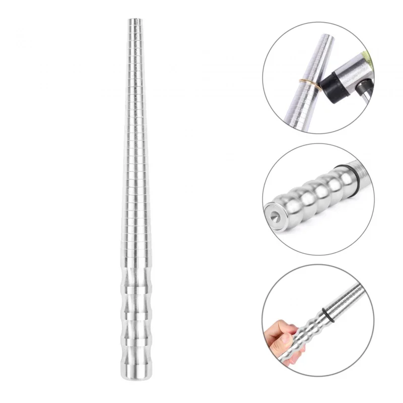 Professional Ring Sizing Mandrel with US EU Size Chart for Jewelry Making Bench Jeweler Resizing Shaping and Repair Tool
Professional Ring Sizing Mandrel with US EU Size Chart for Jewelry Making Bench Jeweler Resizing Shaping and Repair Tool