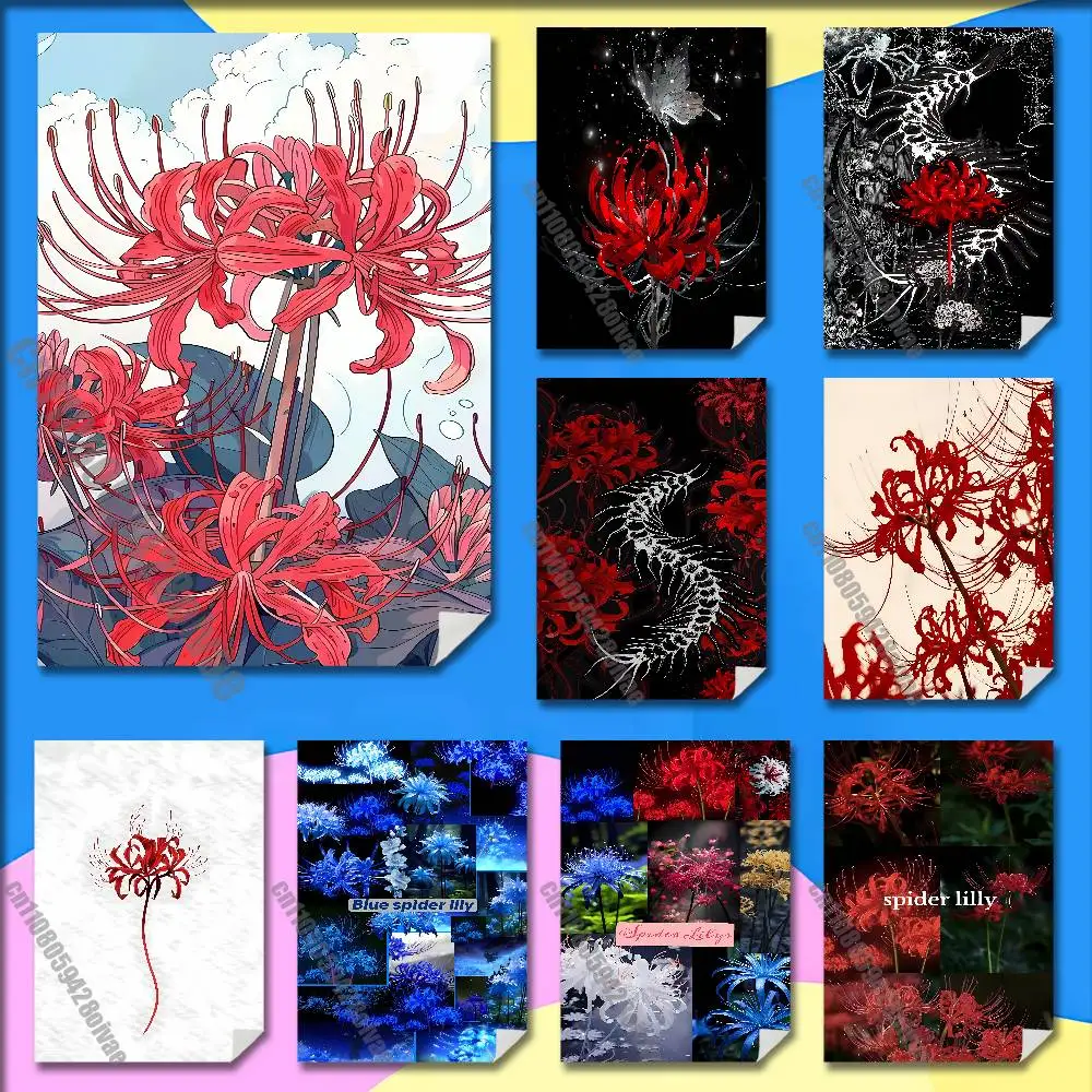 Red Spider Lily Tokyo Flower Poster Sticker For Bars 40x60cm Self-adhesive Ornament Collectibles Playbill Cover
Red Spider Lily Tokyo Flower Poster Sticker For Bars 40x60cm Self-adhesive Ornament Collectibles Playbill Cover