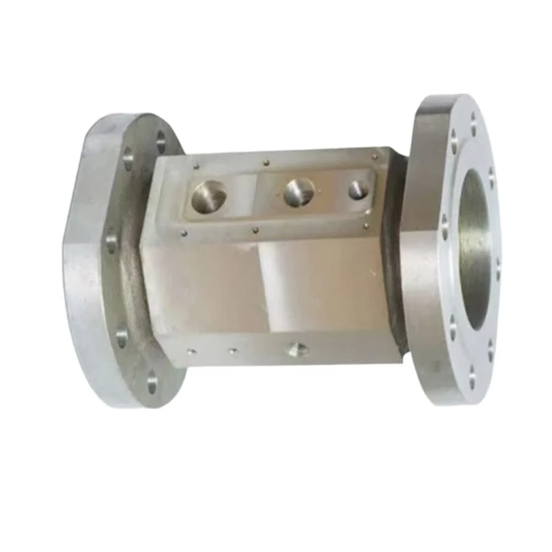 CNC stainless steel processing industrial pipeline special flange valve body porous fluid control valve body
CNC stainless steel processing industrial pipeline special flange valve body porous fluid control valve body