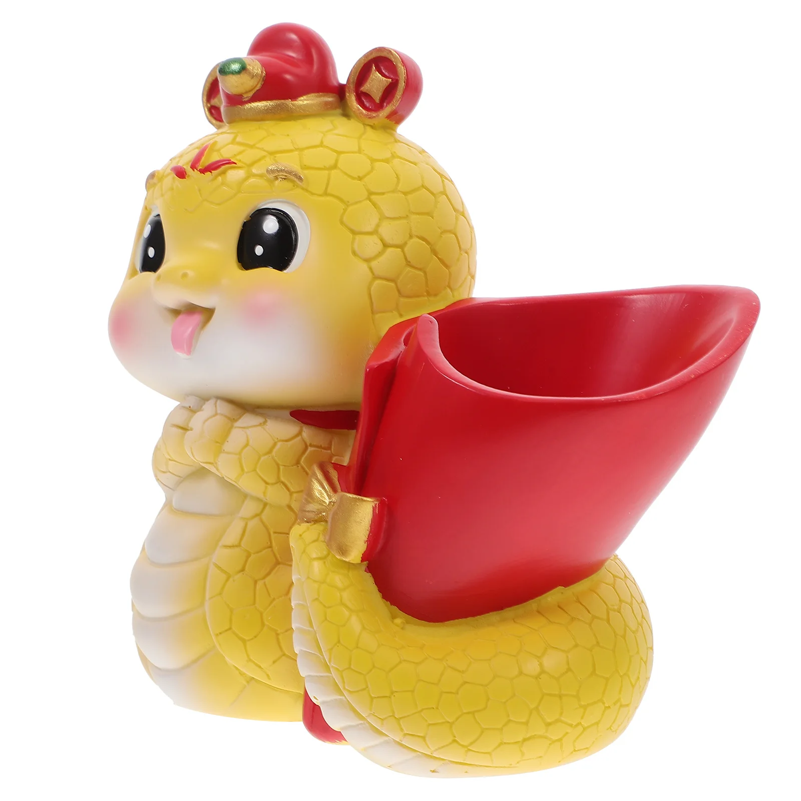 Good Luck Snake Sculpture Pen Holder Pretty Holds Chinese Zodiac Desk Organizer Desktop Organizers Resin Animal Holders
Good Luck Snake Sculpture Pen Holder Pretty Holds Chinese Zodiac Desk Organizer Desktop Organizers Resin Animal Holders