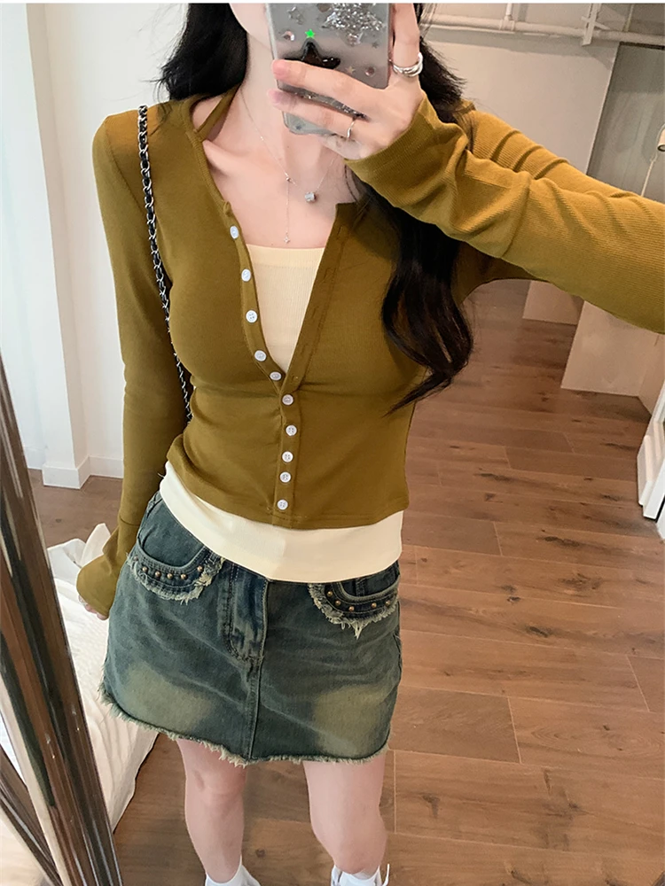 Spring Women T Shirt T-Shirt Woman Clothes Tops Tshirt Female Crop Top Tees Y2k Para Mujer Ropa De Mujer Roupas Feminina Traf
Spring Women T Shirt T-Shirt Woman Clothes Tops Tshirt Female Crop Top Tees Y2k Para Mujer Ropa De Mujer Roupas Feminina Traf