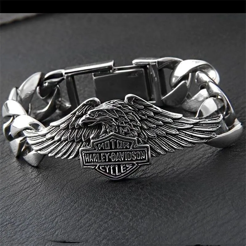 20cm Retro Eagle Bracelet Biker Mens Boys Decorate Bracelet Gift For Harley Davidson Electra Glide Ultra Classic SPA1250S PA1250
20cm Retro Eagle Bracelet Biker Mens Boys Decorate Bracelet Gift For Harley Davidson Electra Glide Ultra Classic SPA1250S PA1250