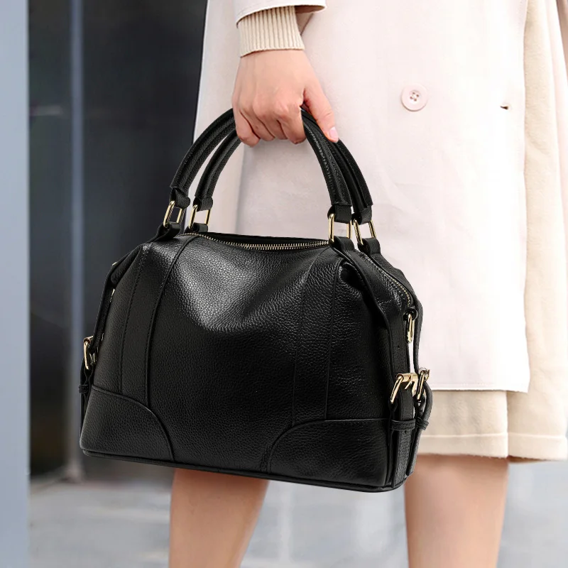 Real leather women's bag crossbody bag top layer cowhide large capacity single shoulder handbag large bag
Real leather women's bag crossbody bag top layer cowhide large capacity single shoulder handbag large bag