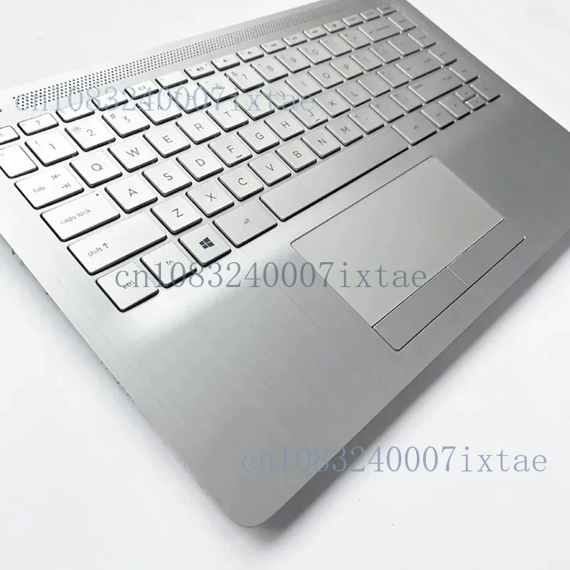 N New palmrest upper case keyboard bezel cover touchpad for HP 14-dk 14s-dp 14s-df 14s-cr 14s-cf backlit non-backlit L48648-001
N New palmrest upper case keyboard bezel cover touchpad for HP 14-dk 14s-dp 14s-df 14s-cr 14s-cf backlit non-backlit L48648-001