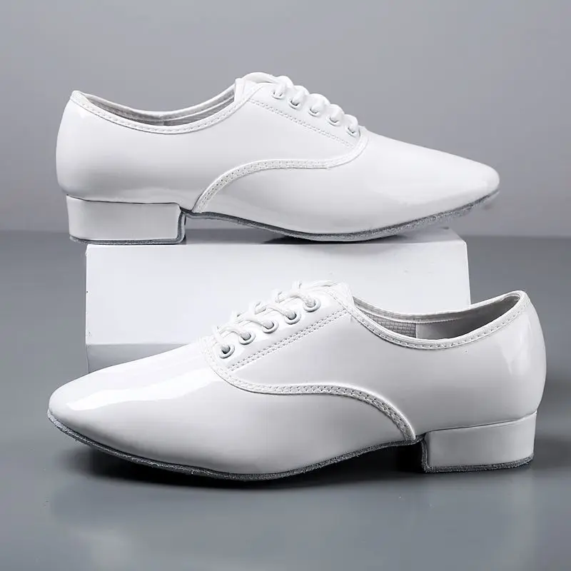 Sneakers Men Shoes New White Ballroom Dance Shoes Square Modern Dancing Shoe Genuine Leather Sports Latin Dance Shoes
Sneakers Men Shoes New White Ballroom Dance Shoes Square Modern Dancing Shoe Genuine Leather Sports Latin Dance Shoes