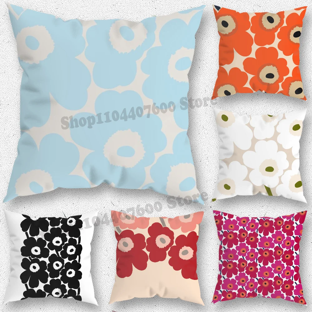 Flower U-Unikko Pillow Case For Home Bedroom Room Decoration Living Room Sofa Cushion Cover Suitable
Flower U-Unikko Pillow Case For Home Bedroom Room Decoration Living Room Sofa Cushion Cover Suitable