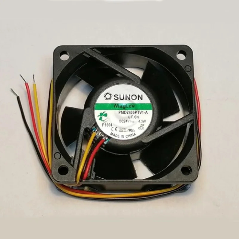 Охлаждающий вентилятор Y для SUNON PMD2406PTV1-A U.F.GN DC24V 4,3 Вт 6025 3-проводной 60x60x25 мм
Охлаждающий вентилятор Y для SUNON PMD2406PTV1-A U.F.GN DC24V 4,3 Вт 6025 3-проводной 60x60x25 мм