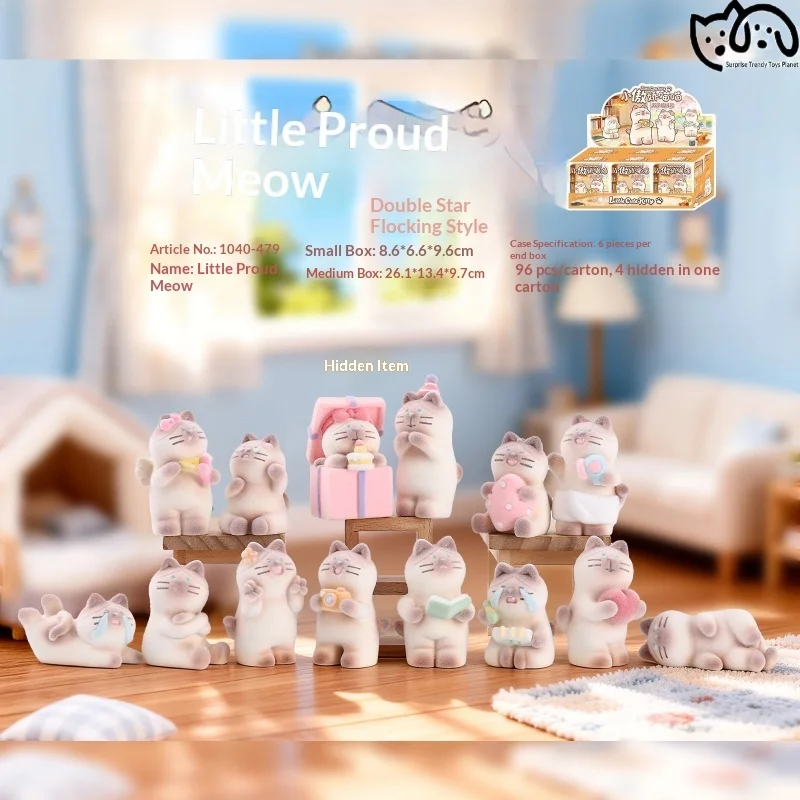 New Little Arrogant Cat Gemini Series Blind Box Cute Cartoon Statues Fashion Collection Toys Desktop Decorations Holiday Gifts
New Little Arrogant Cat Gemini Series Blind Box Cute Cartoon Statues Fashion Collection Toys Desktop Decorations Holiday Gifts
