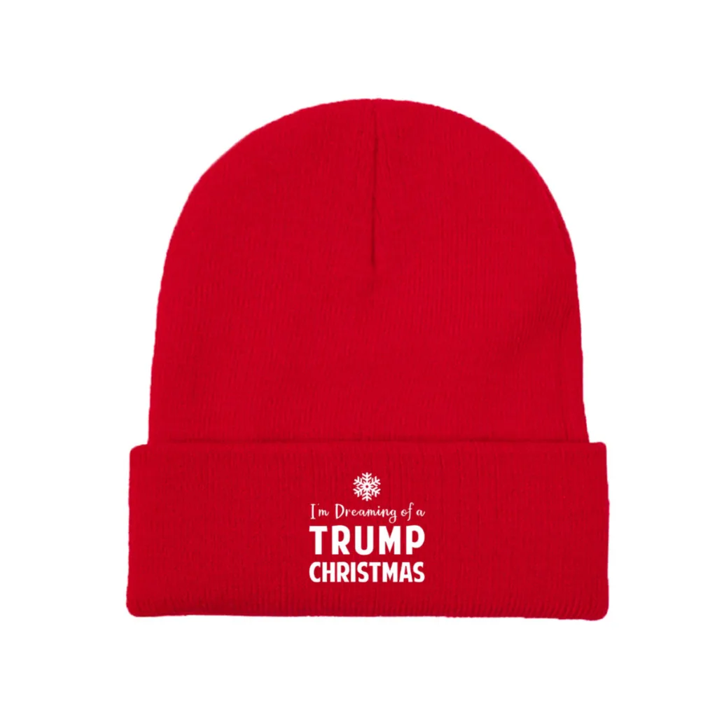 I'm Dreaming Of A Trump Christmas Winter New Versatile Hat For Men Women Outdoor Warmth Hat Hip-Hop Fashion Knitted Hat
I'm Dreaming Of A Trump Christmas Winter New Versatile Hat For Men Women Outdoor Warmth Hat Hip-Hop Fashion Knitted Hat