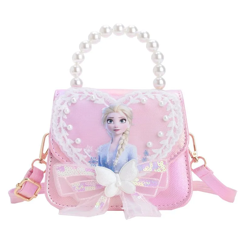 Disney Princess Elsa Kids Shoulder Crossbody Bag with Pearl Fashion Cute Mini Design for Outdoor Travel and Daily Use
Disney Princess Elsa Kids Shoulder Crossbody Bag with Pearl Fashion Cute Mini Design for Outdoor Travel and Daily Use