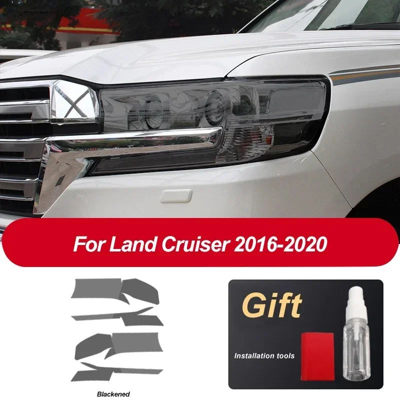 Car Headlight Protective Film Headlamp Restoration Transparent Black TPU Sticker For Toyota Land Cruiser 2014-2020 Accessories
Car Headlight Protective Film Headlamp Restoration Transparent Black TPU Sticker For Toyota Land Cruiser 2014-2020 Accessories