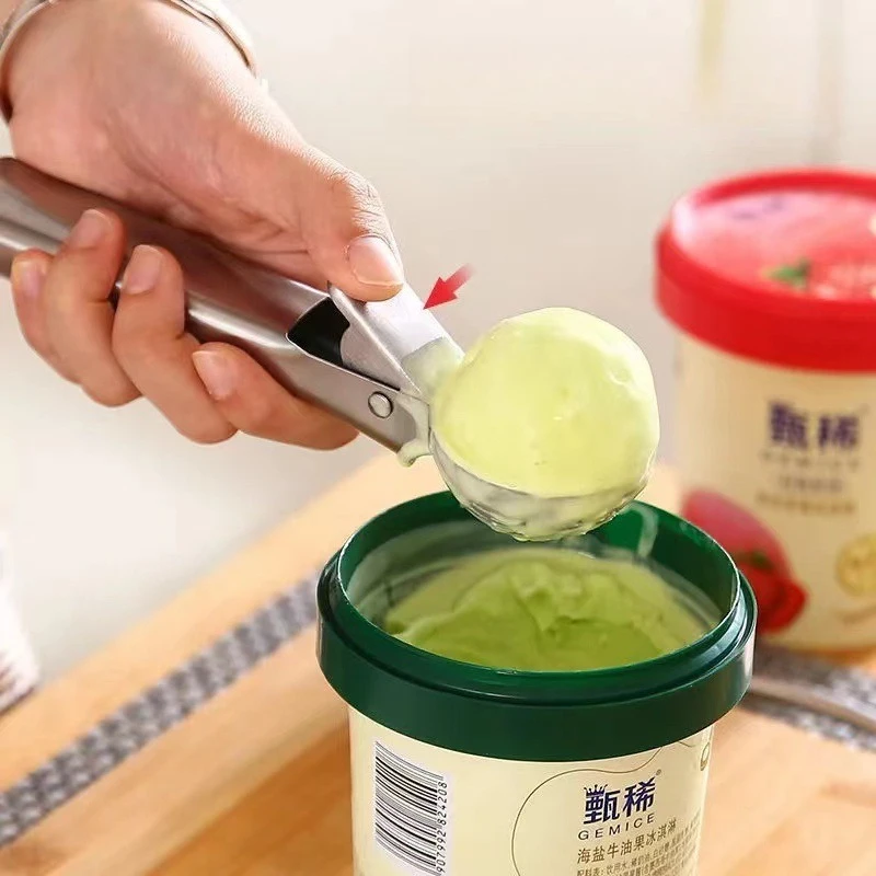 Ice Cream Scoops Fruit Watermelon Spoon Ball Scoop Stainless Steel Dual-Purpose Scoop Household Ice Cream Tool
Ice Cream Scoops Fruit Watermelon Spoon Ball Scoop Stainless Steel Dual-Purpose Scoop Household Ice Cream Tool