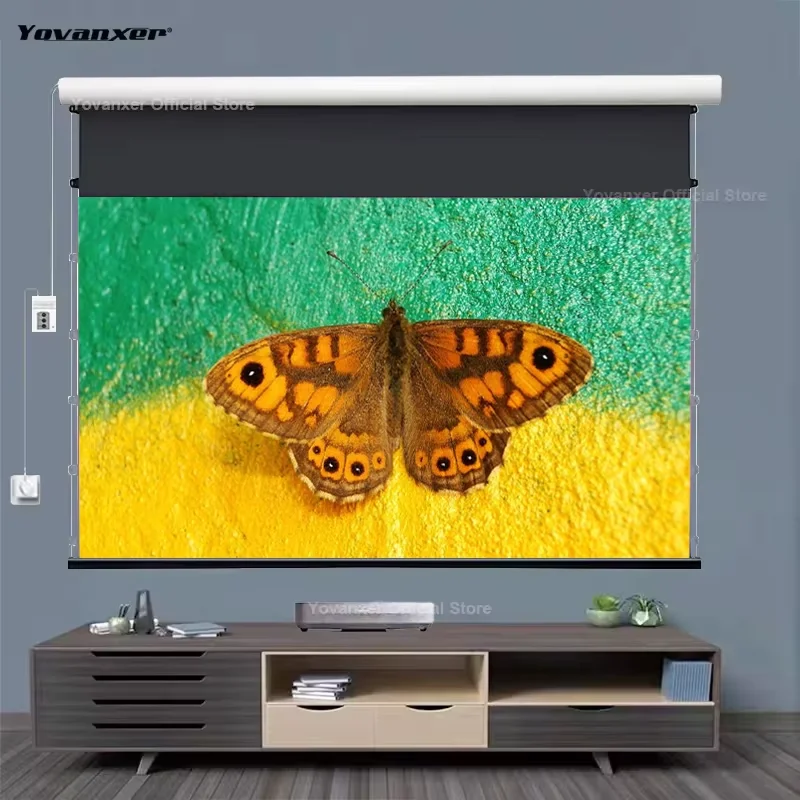 PET Crystal ALR Electric Tab Tension Screen 72-130 Inch Curved Aluminum Shell For UST Ultra Short Throw Projector
PET Crystal ALR Electric Tab Tension Screen 72-130 Inch Curved Aluminum Shell For UST Ultra Short Throw Projector