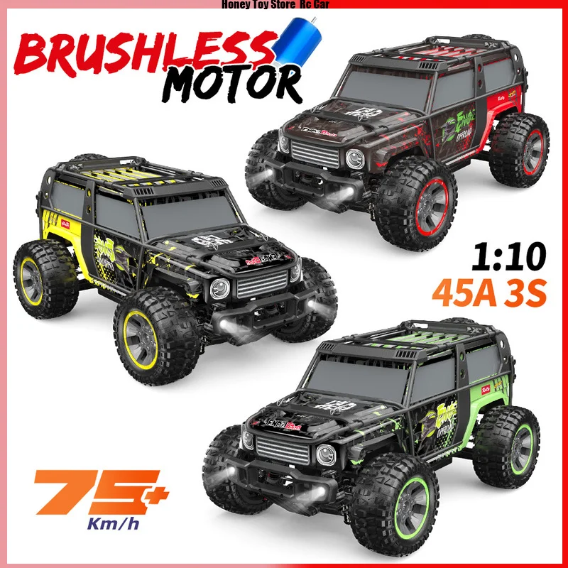 1:10 Scale Brushless Motor 204e Four-Wheel Drive Jeep High-Speed RC Car Off-Road Collision Resistant Remote Control Kid Car Toys
1:10 Scale Brushless Motor 204e Four-Wheel Drive Jeep High-Speed RC Car Off-Road Collision Resistant Remote Control Kid Car Toys