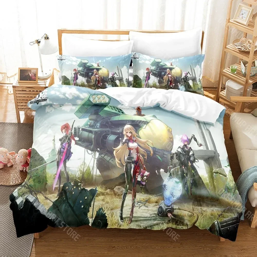 3D Print Tower of Fantasy Bedding Set Twin Queen King Full Size Single Double Duvet Cover Pillowcase Bed Boys Girls Adults
3D Print Tower of Fantasy Bedding Set Twin Queen King Full Size Single Double Duvet Cover Pillowcase Bed Boys Girls Adults