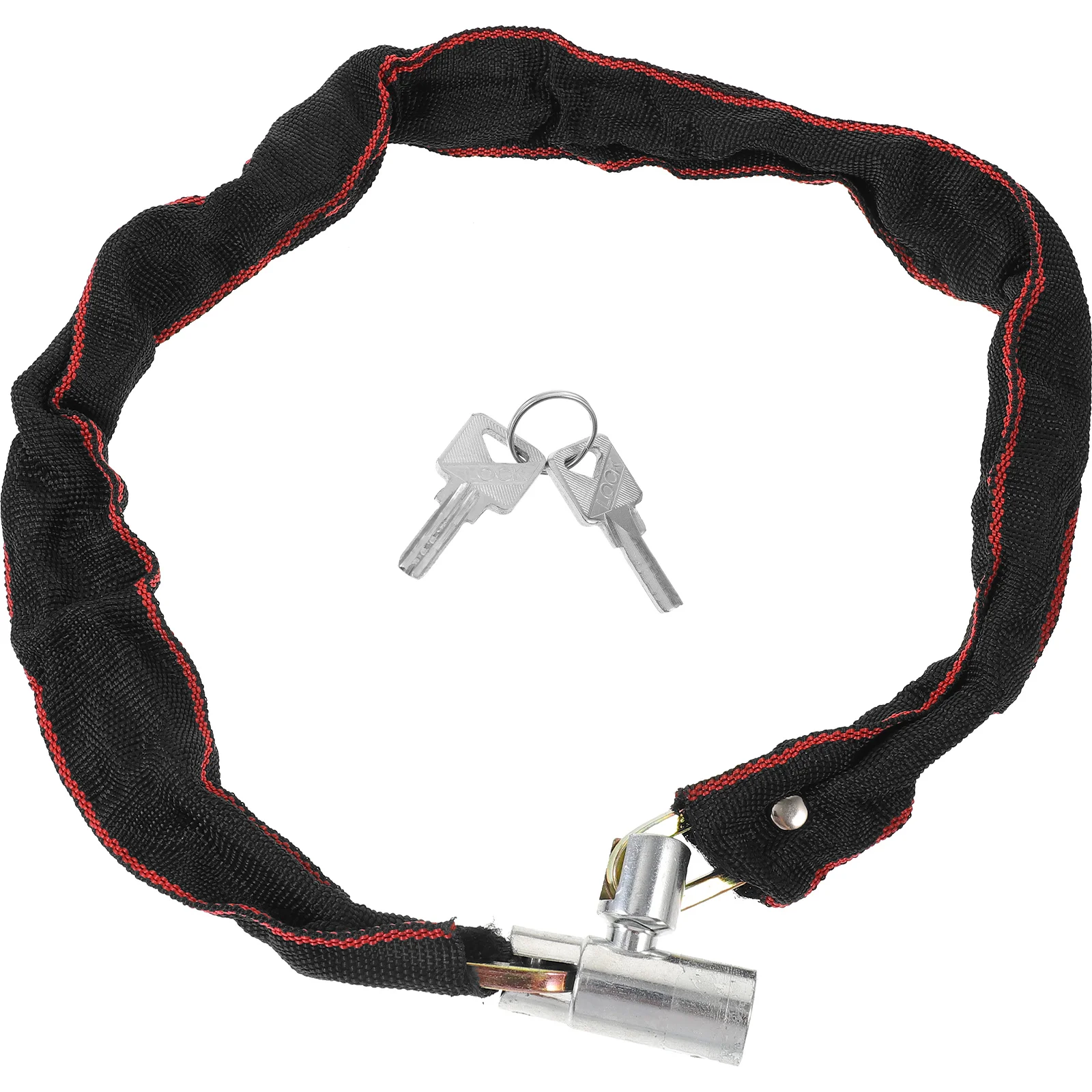 80CM Cable Lock Heavy Duty Braided Stainless Steel Cable Lock for Outdoor Cycling Security (Black) chain lock
80CM Cable Lock Heavy Duty Braided Stainless Steel Cable Lock for Outdoor Cycling Security (Black) chain lock