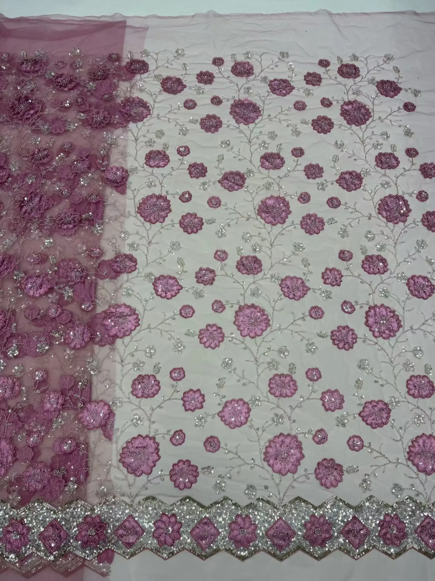 2026 Latest African Lace Fabric High Quality,Fabrics By The Meters,Sequin,Tulle,Wedding Dresses,Embroidery,Mesh,Green,5 Yards
2026 Latest African Lace Fabric High Quality,Fabrics By The Meters,Sequin,Tulle,Wedding Dresses,Embroidery,Mesh,Green,5 Yards