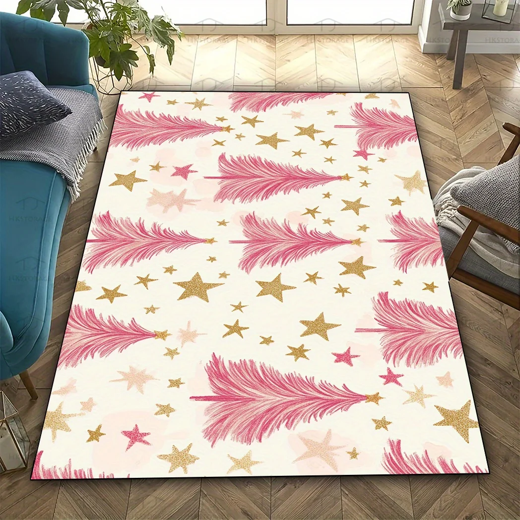 1pc pink Christmas tree pattern blanket, crystal velvet fabric, suitable for bedroom living room decoration
1pc pink Christmas tree pattern blanket, crystal velvet fabric, suitable for bedroom living room decoration