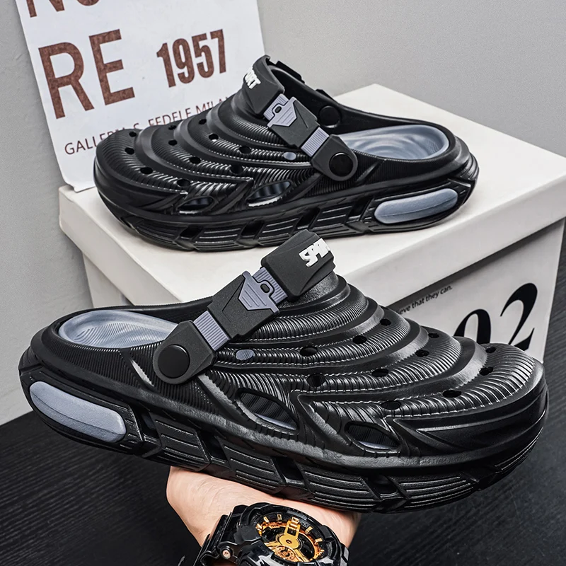 Summer men's beach sandals comfortable and light slippers outdoor non-slip sandals for men and women indoor household shoes
Summer men's beach sandals comfortable and light slippers outdoor non-slip sandals for men and women indoor household shoes