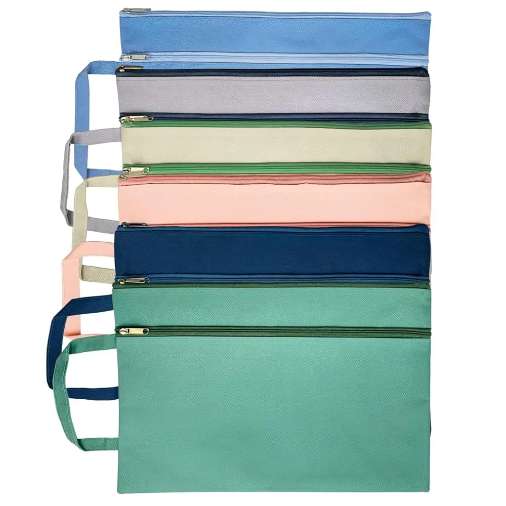 A4 Mesh Zipper Pouch, Waterproof File Bag with Handle,Foldable Document Organizer for School, Office, Travel - Durable Folder
A4 Mesh Zipper Pouch, Waterproof File Bag with Handle,Foldable Document Organizer for School, Office, Travel - Durable Folder