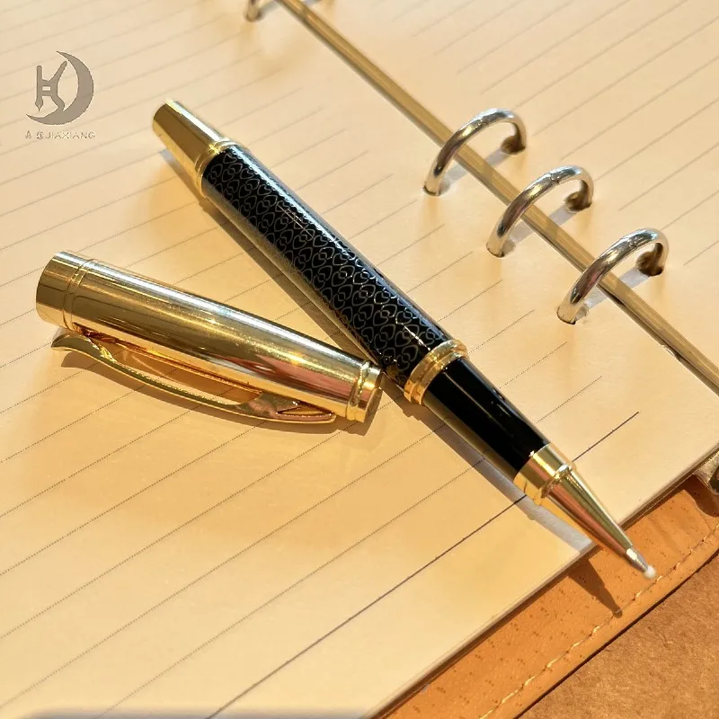 Office Stationery High-End Grade Design Gold Black Rollerball Pen
Office Stationery High-End Grade Design Gold Black Rollerball Pen