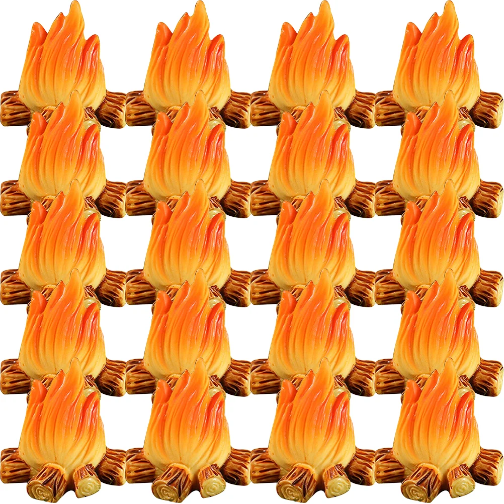 20 Pcs Statue Fire Ornaments Faux Fireplace Mini Campfire Toy Resin Artificial Flame Fake Decoration
20 Pcs Statue Fire Ornaments Faux Fireplace Mini Campfire Toy Resin Artificial Flame Fake Decoration