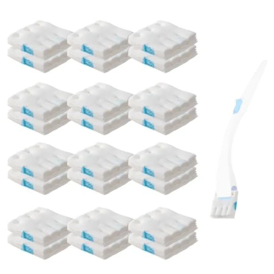 24 Pack Flushable Refills Compatible with Scrubbing Bubbles Toilet Bowl Brush, Disposable Cleaner Refills Pads for Scrubbing Bu
24 Pack Flushable Refills Compatible with Scrubbing Bubbles Toilet Bowl Brush, Disposable Cleaner Refills Pads for Scrubbing Bu