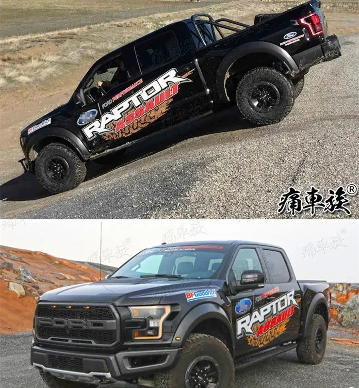 Car stickers FOR Ford Raptor F150 body decoration both sides of the Vinyl Decals Film Accessories
Car stickers FOR Ford Raptor F150 body decoration both sides of the Vinyl Decals Film Accessories