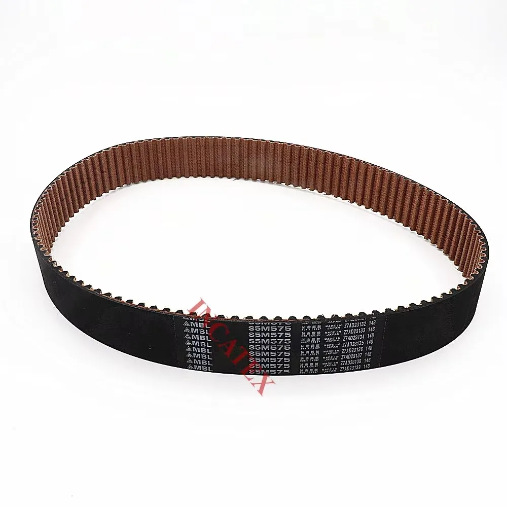 Good Quality Tajima Embroidery Machine Spare Parts Genuine Japanese MBL Timing Belt S5M575 Width 25mm
Good Quality Tajima Embroidery Machine Spare Parts Genuine Japanese MBL Timing Belt S5M575 Width 25mm
