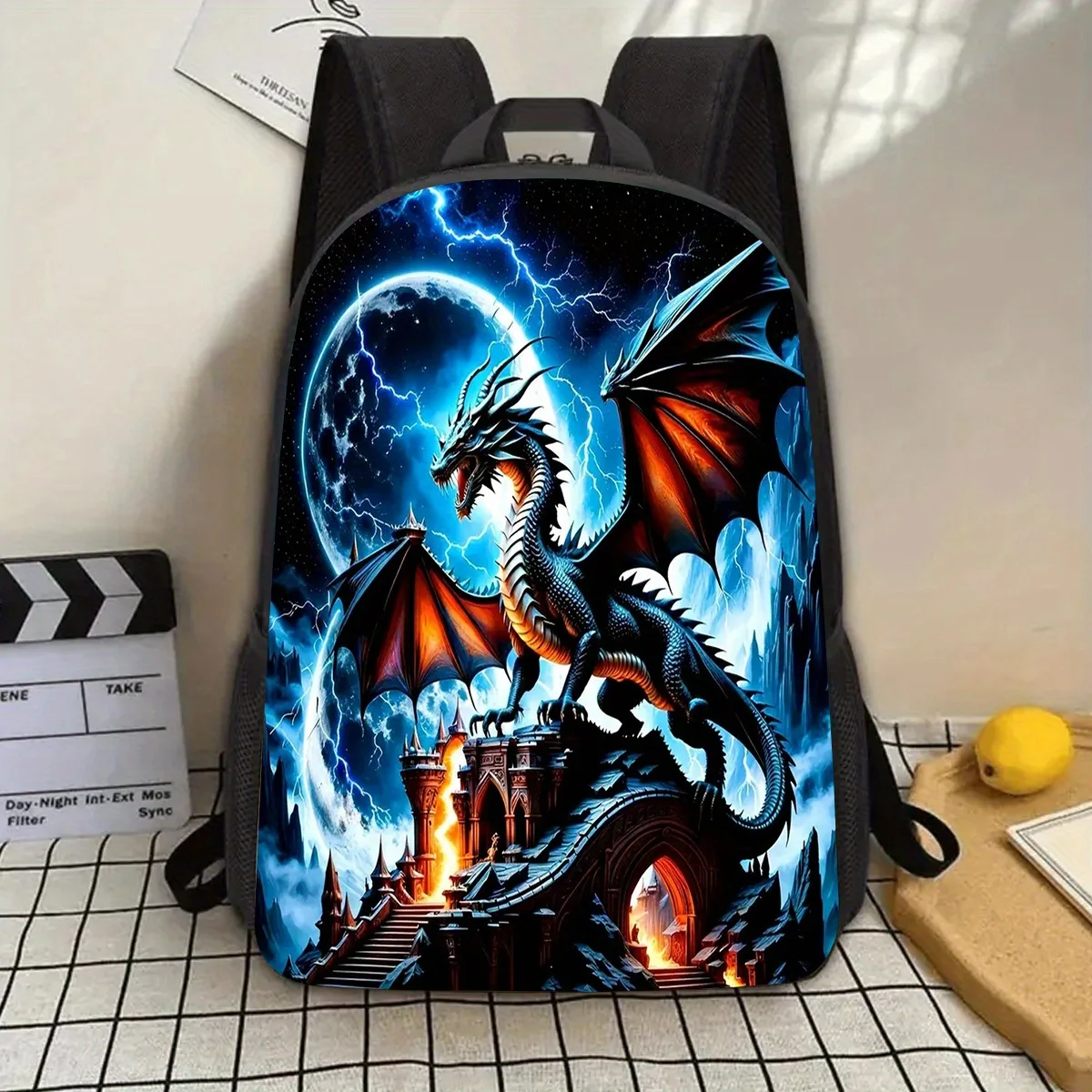 1 Gothic Dragon 17 Laptop Backpack with Water Bottle Holder - Lightweight and Durable, Adjustable Shoulder Strap
1 Gothic Dragon 17 Laptop Backpack with Water Bottle Holder - Lightweight and Durable, Adjustable Shoulder Strap
