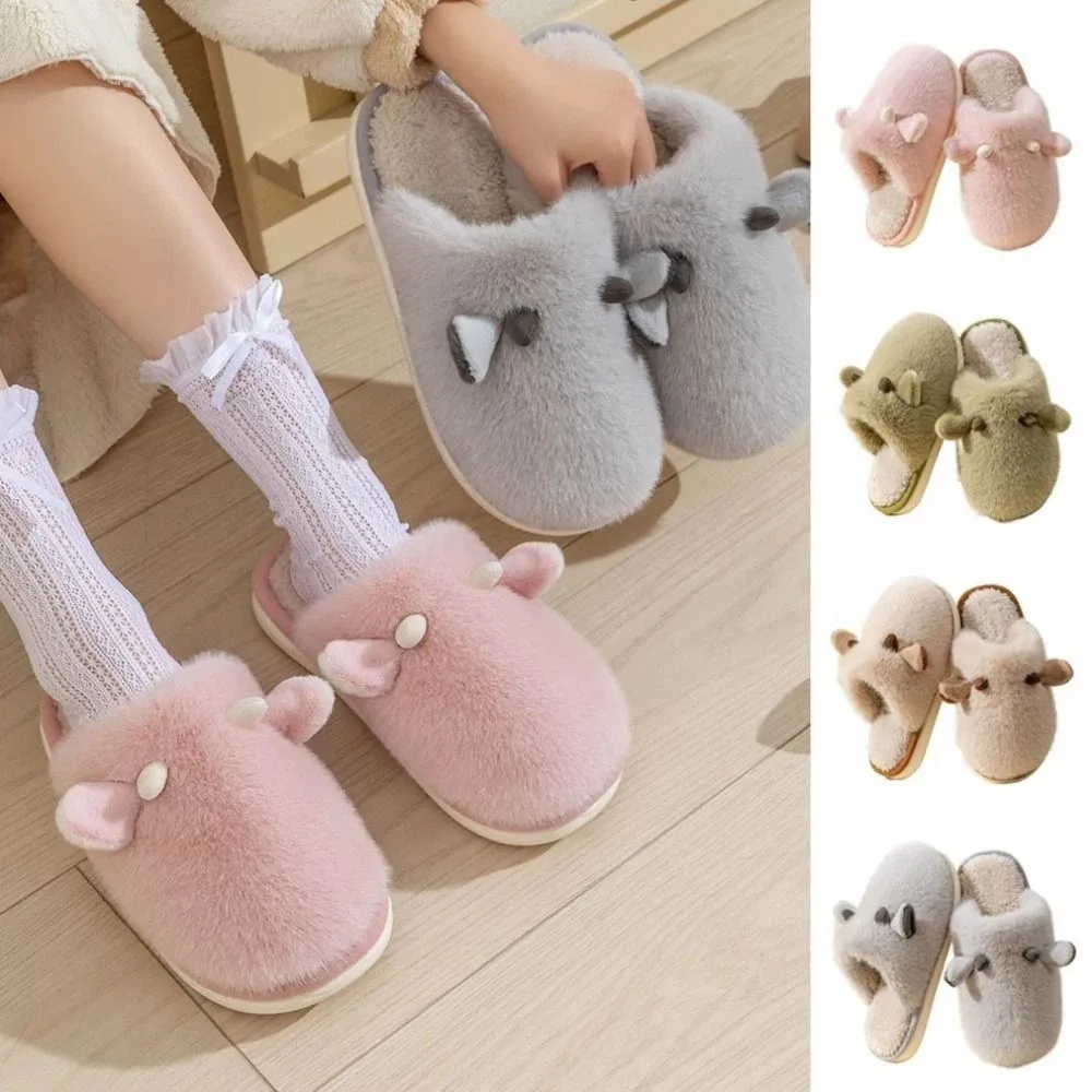 Fashion Anti Slip Cartoon Slippers Closed Toe Soft Winter Slippers Kawaii Silent Couple Slippers Girls
Fashion Anti Slip Cartoon Slippers Closed Toe Soft Winter Slippers Kawaii Silent Couple Slippers Girls