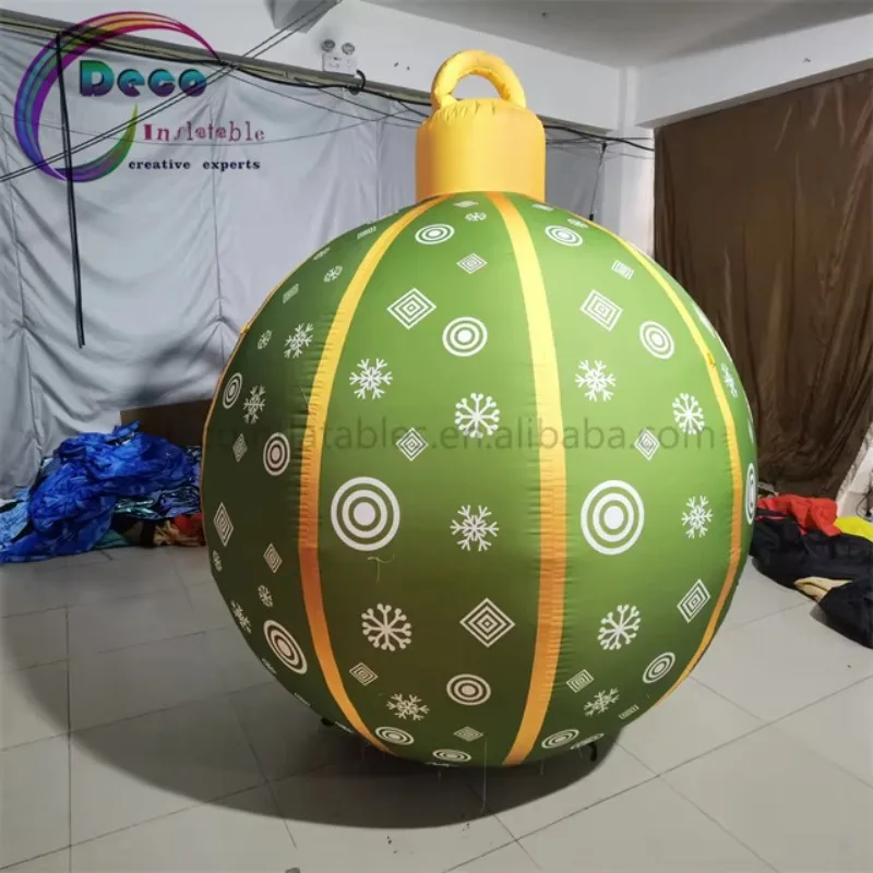 Europe Lithuania Hot Selling Polyester Fabric 2-meter Diameter Colored Inflatable Ball With LED Light For Christmas
Europe Lithuania Hot Selling Polyester Fabric 2-meter Diameter Colored Inflatable Ball With LED Light For Christmas
