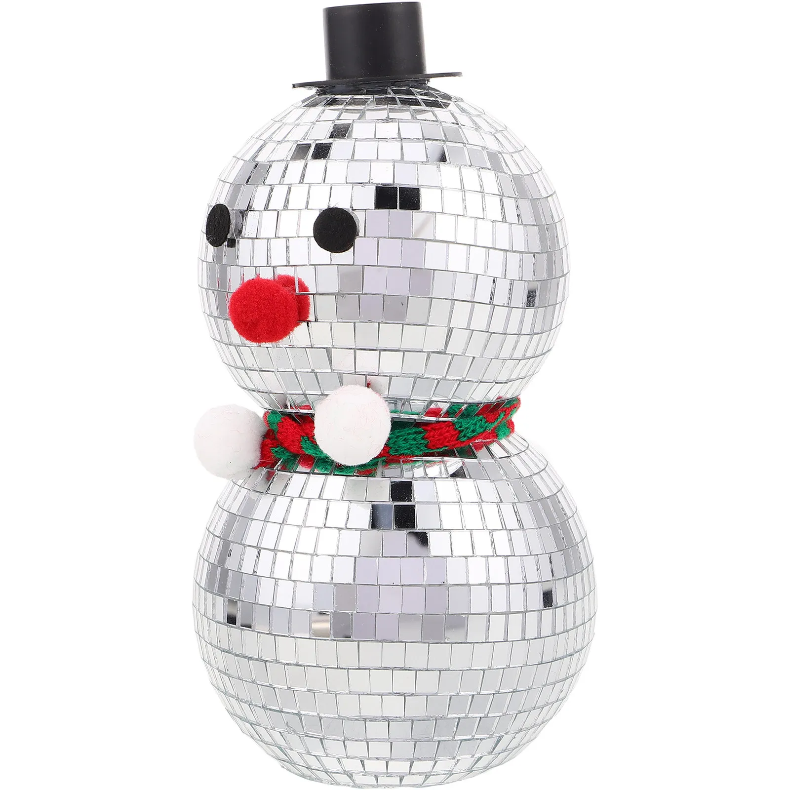 Snowman Disco Ball Decoration Christmas Reflective Mirror Ball Snowman Statue for Fireplace Tabletop Holiday Winter Party
Snowman Disco Ball Decoration Christmas Reflective Mirror Ball Snowman Statue for Fireplace Tabletop Holiday Winter Party