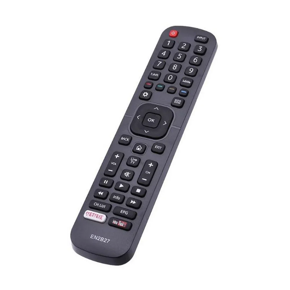 EN2B27 TV Remote Control Replacement for Hisense 32K3110W 40K3110PW 50K3110PW LCD LED Intelligent Universal TV Remote Controller
EN2B27 TV Remote Control Replacement for Hisense 32K3110W 40K3110PW 50K3110PW LCD LED Intelligent Universal TV Remote Controller