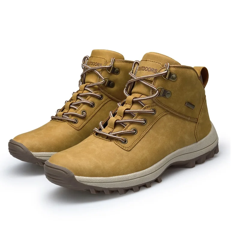 Winter Men Outdoor Hiking Boots Leather Comfortable Men Ankle Boots Shoes Waterproof Warm Short Plush Work Shoes Male Sneakers
Winter Men Outdoor Hiking Boots Leather Comfortable Men Ankle Boots Shoes Waterproof Warm Short Plush Work Shoes Male Sneakers