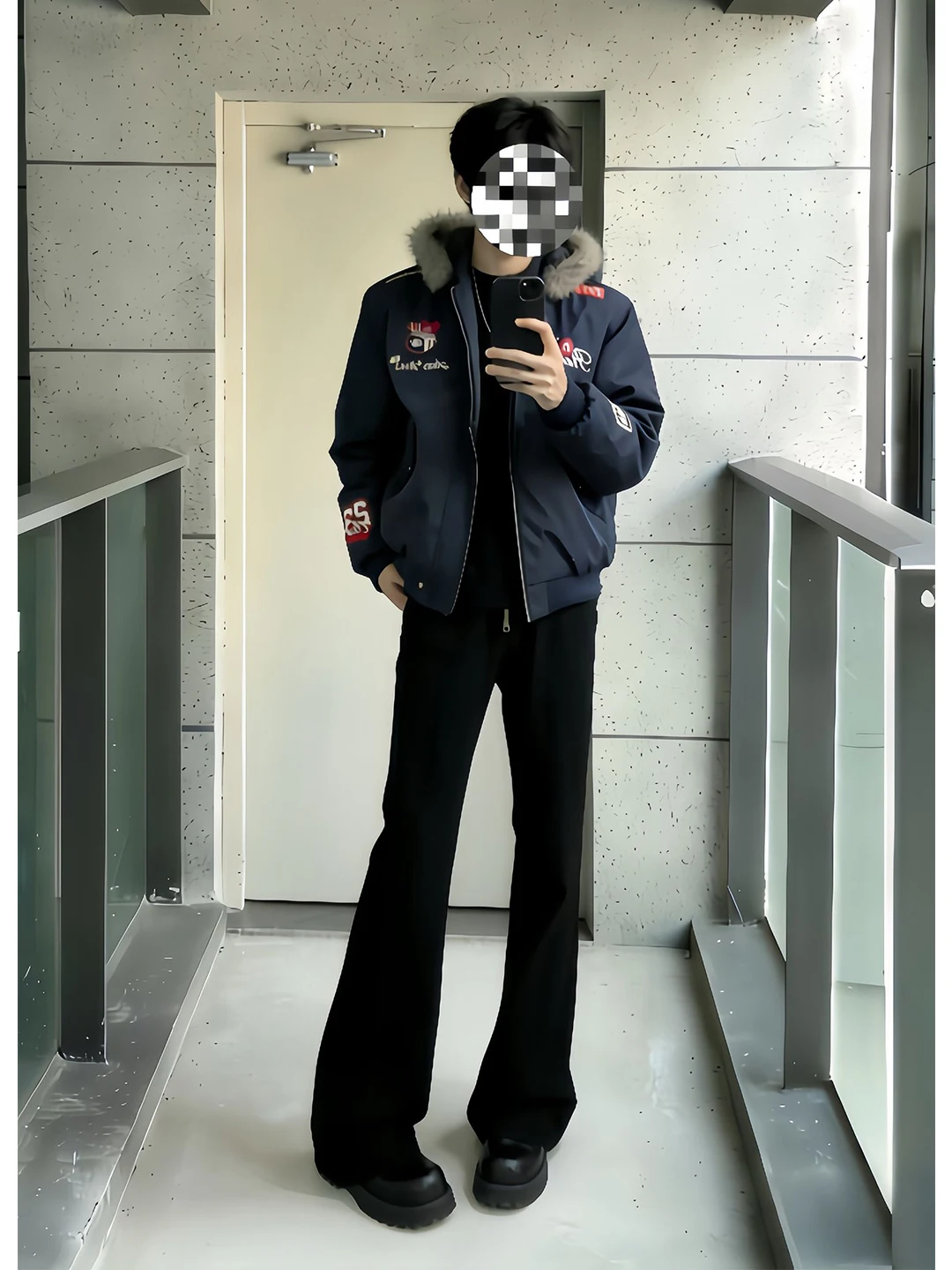 Black American Style Fleece Lined Trousers Men's Autumn Winter Straight Leg Pants Cleanfit Slimming Knife Trousers
Black American Style Fleece Lined Trousers Men's Autumn Winter Straight Leg Pants Cleanfit Slimming Knife Trousers