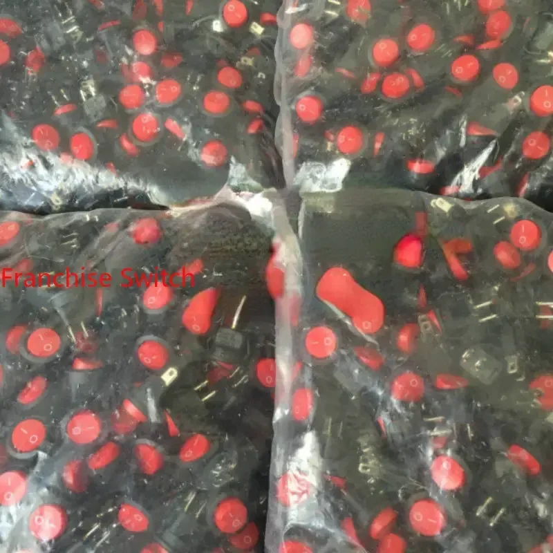 10PCS Ship Type Switch Red Circular Hole 15MM 2-pin 2-speed Rocker RS-601H
10PCS Ship Type Switch Red Circular Hole 15MM 2-pin 2-speed Rocker RS-601H