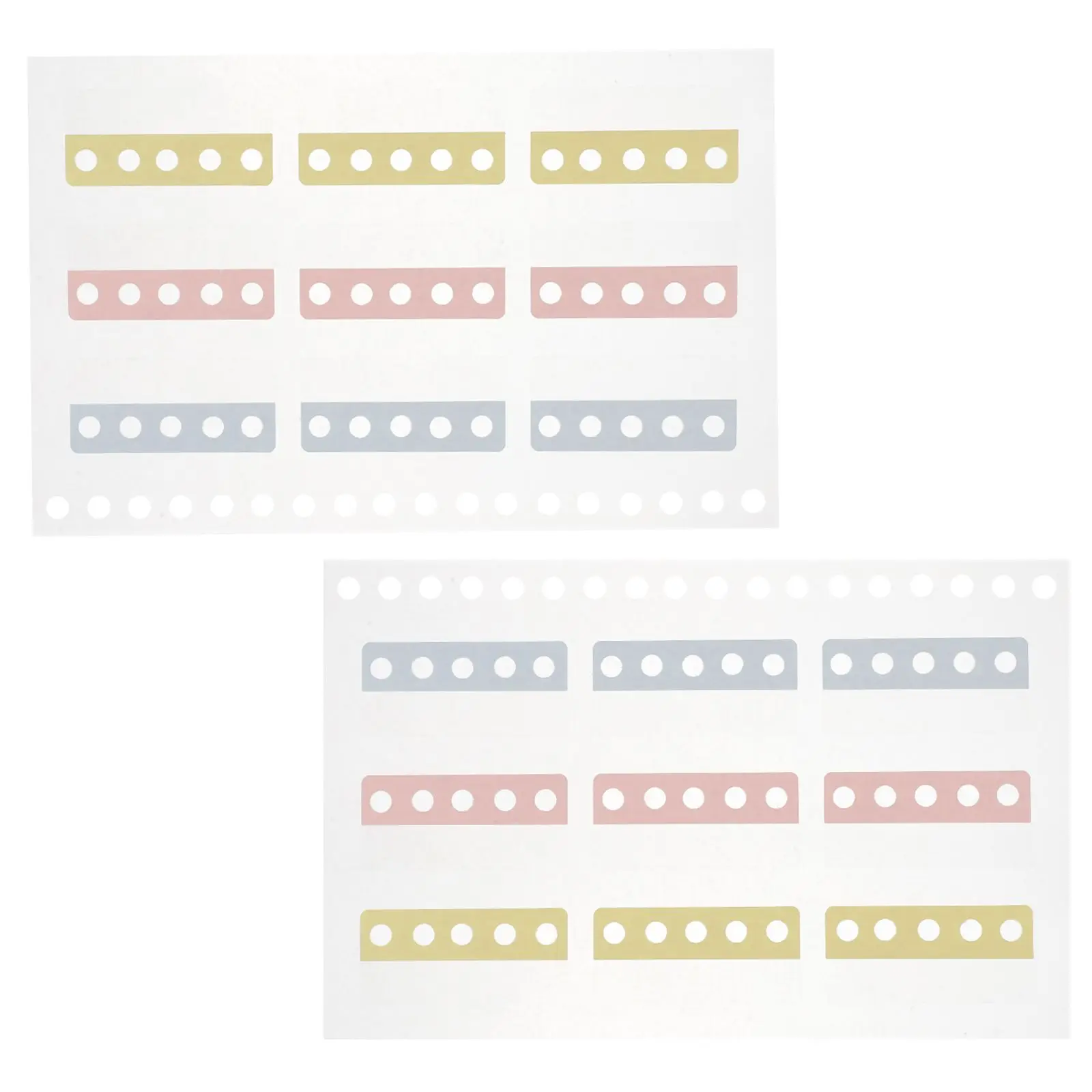 2 Sheets Pieces Loose-leaf Repair Tabs Colorful Index Sticky Index Tabs Sticky Supplies Notes Books Study Work Documents
2 Sheets Pieces Loose-leaf Repair Tabs Colorful Index Sticky Index Tabs Sticky Supplies Notes Books Study Work Documents