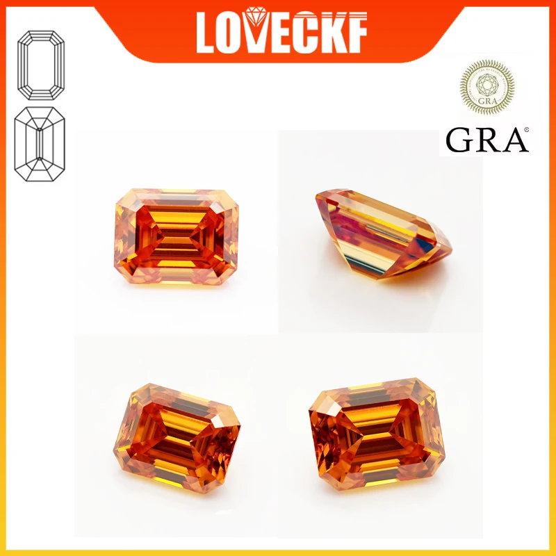 Moissanite Lab Diamonds Partschinite Emerald cut 0.5-5.0ct Pass Diamond Tester GRA Certificate
Moissanite Lab Diamonds Partschinite Emerald cut 0.5-5.0ct Pass Diamond Tester GRA Certificate