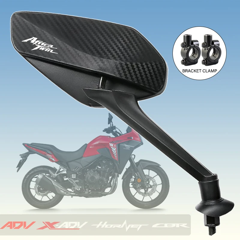 Universal Fit Anti-glare HD Carbon Fiber Motorcycle Mirror For HONDA Africa Twin CRF1100 CRF1100L AfricaTwin LNC750S Foldable
Universal Fit Anti-glare HD Carbon Fiber Motorcycle Mirror For HONDA Africa Twin CRF1100 CRF1100L AfricaTwin LNC750S Foldable